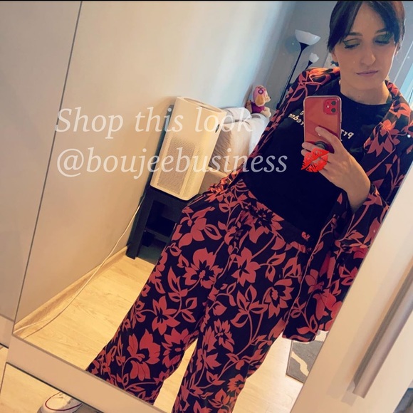 ZARA BNWT Pajama Style Lounge Wear 2pc Coord Set - Picture 11 of 13